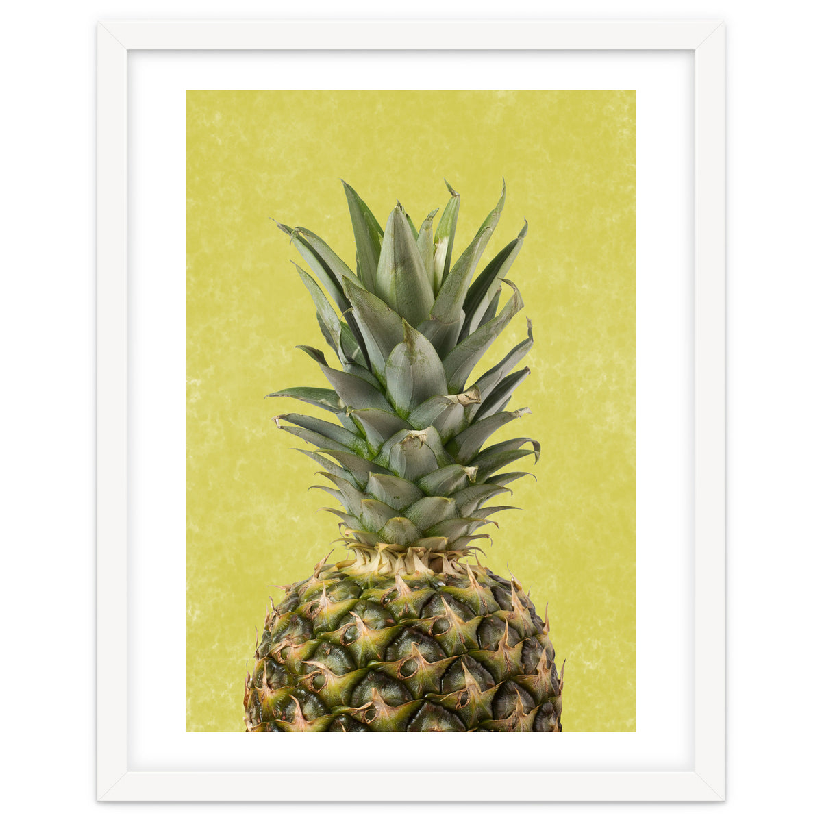 Pineapple Crown, Tropical Summer Fruit Art