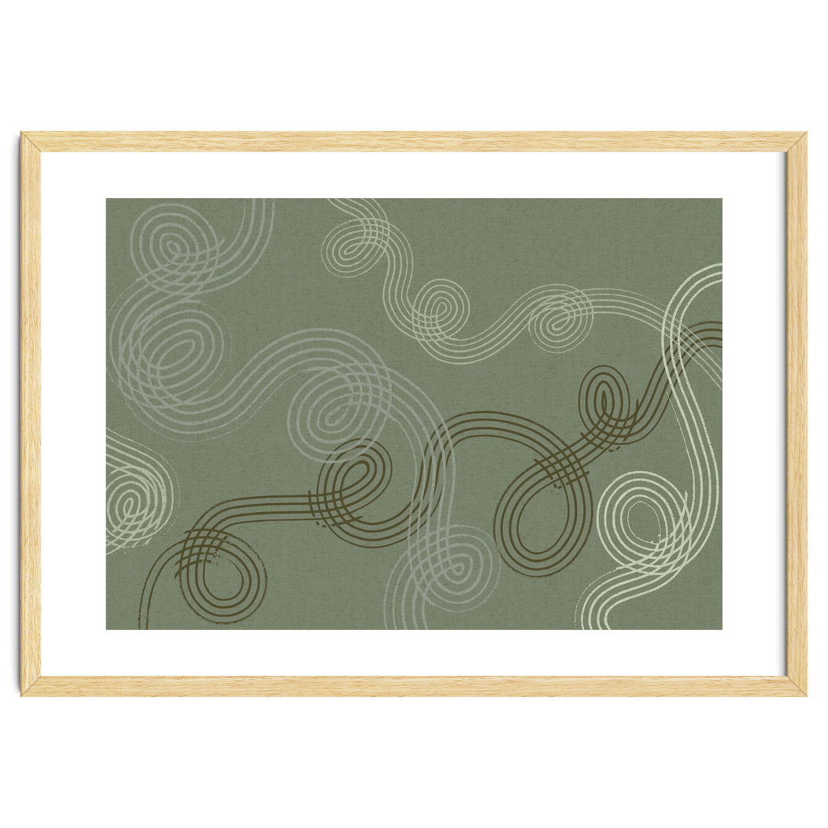 calming essentials loops sage green