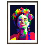 Frida Kahlo Mexican Artist Painting Pop Art WPAP thumbnail
