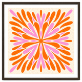 Symmetry Petals - pink and orange thumbnail