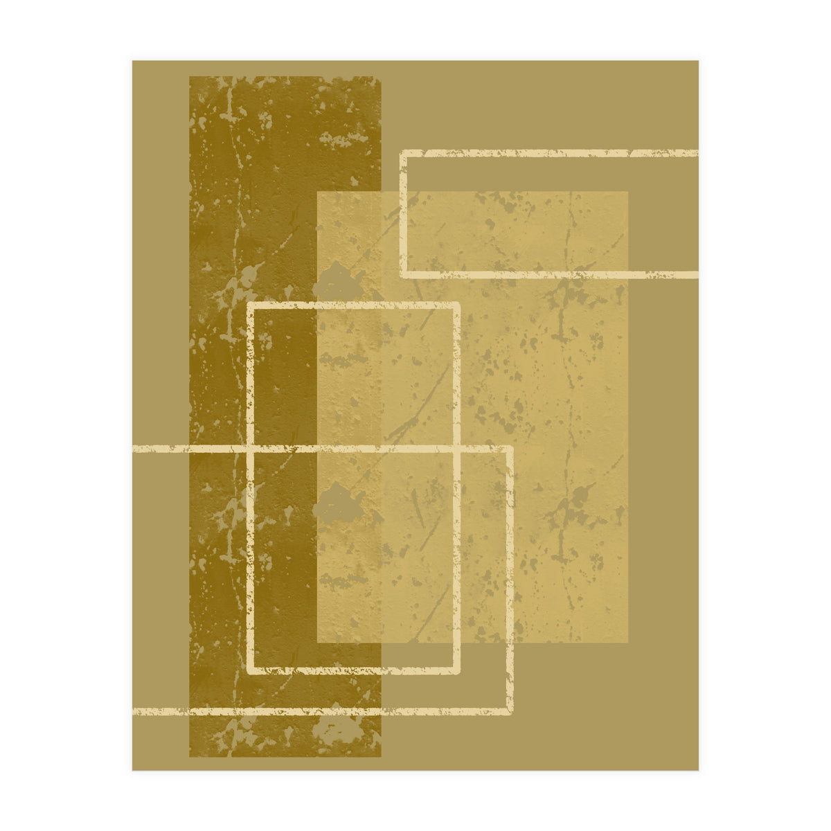 Structured Gold (Print Only)