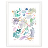 Abstract Watercolor Summer Flowers II thumbnail