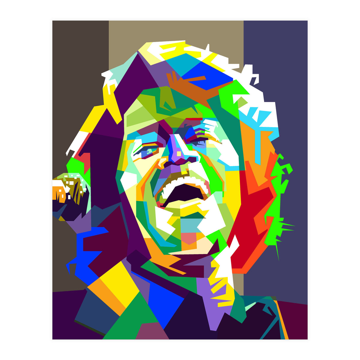 James Brown WPAP Jazz Singer And Jazz Musician Trending Nowpic (Print Only)