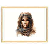 Desert Muse Watercolor Portrait thumbnail