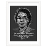 Rosa Parks  American Activist Legend in Scribble Art thumbnail