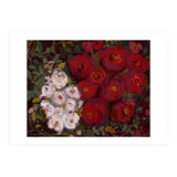 Vintage oil painted moody romantic Roses (Print Only) thumbnail