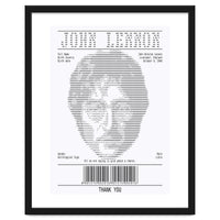 Receipt Art John Lennon Quotes