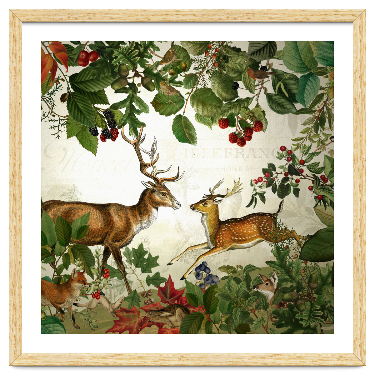 Nostalgic Autumn guardians of the forest 2