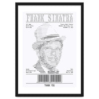 Receipt Art Frank Sinatra