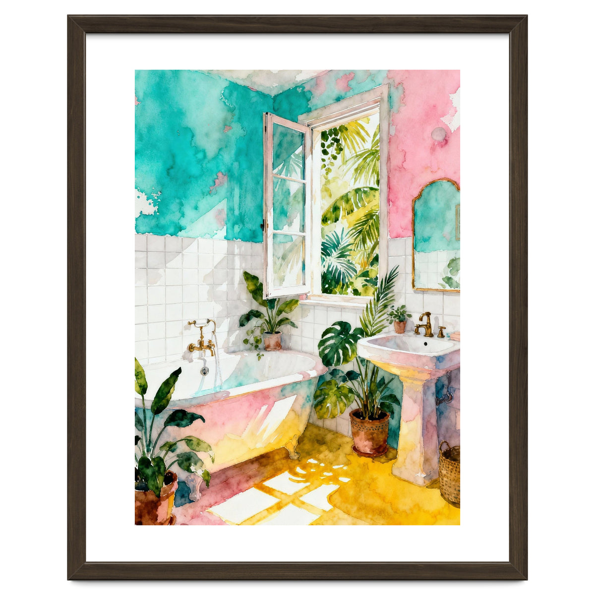 Matisse Inspired Bathroom
