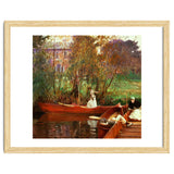 John Singer Sargent / 'The Boating Party', 1889, Oil on canvas, 88 x 92 cm. thumbnail
