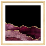 Burgundy & Gold Agate Texture 10 thumbnail