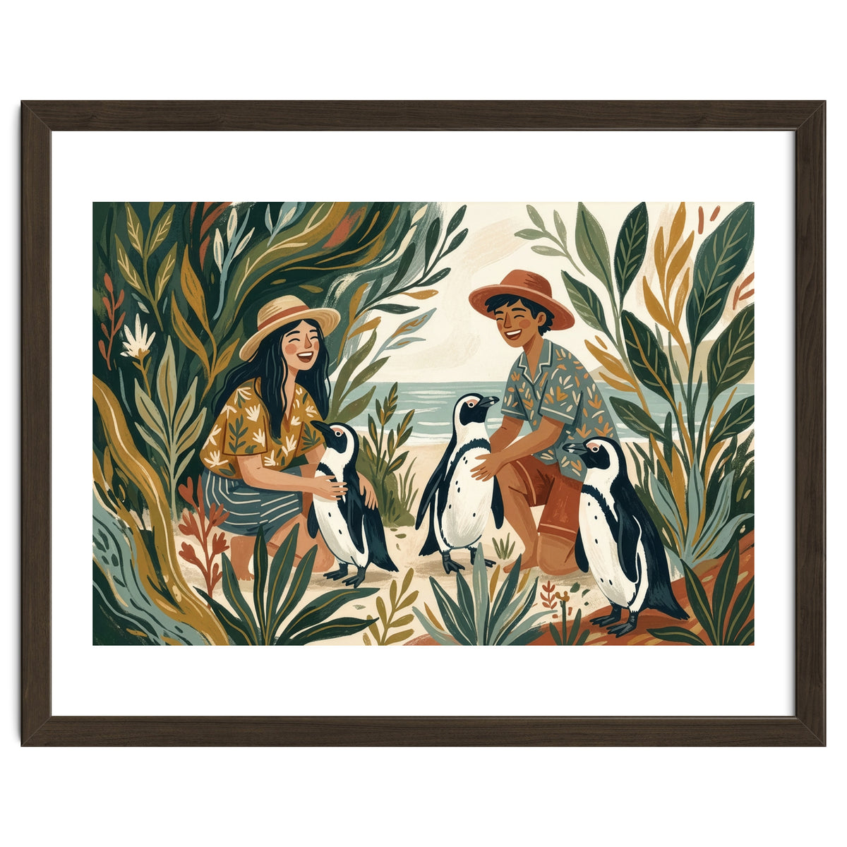 Coastal Penguin Adventure