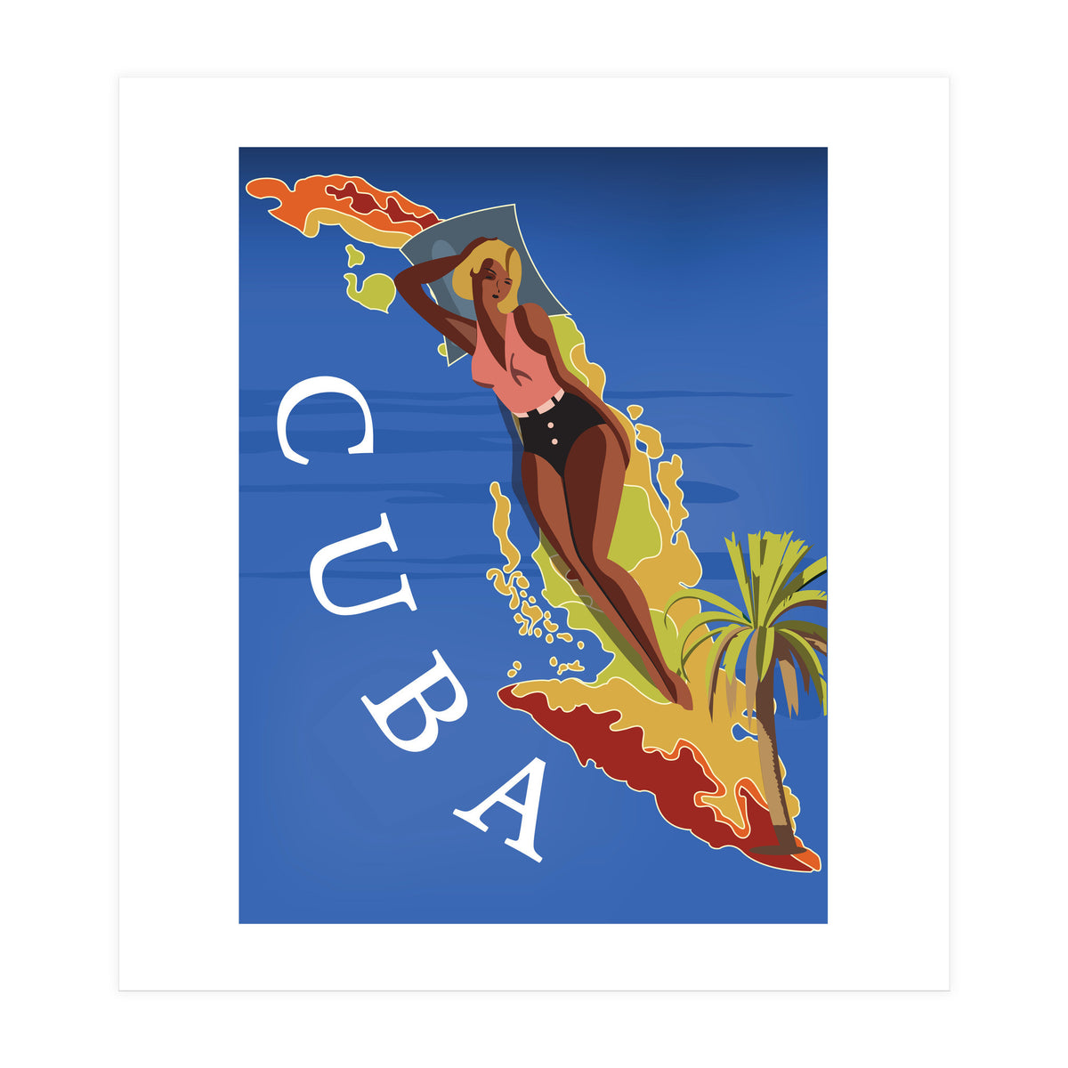 Cuba Sunbath (Print Only)