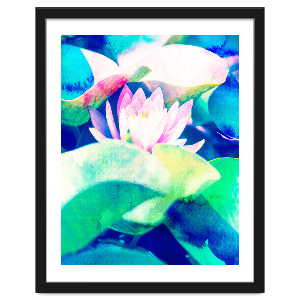 Watercolor Lotus