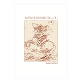 “napoleon Crossing The Alps,” – Jacques Louis David (Print Only) thumbnail