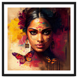 Golden Butterfly Hindu Portrait thumbnail