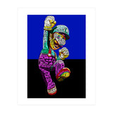 Mario Luigi Typo Style Cartoon Pop Art (Print Only) thumbnail