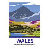 Wales Cader Idris And The Afon Mawddach (Print Only) thumbnail
