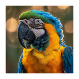 Blue And Gold Macaw Portrait Close Up (Print Only) thumbnail