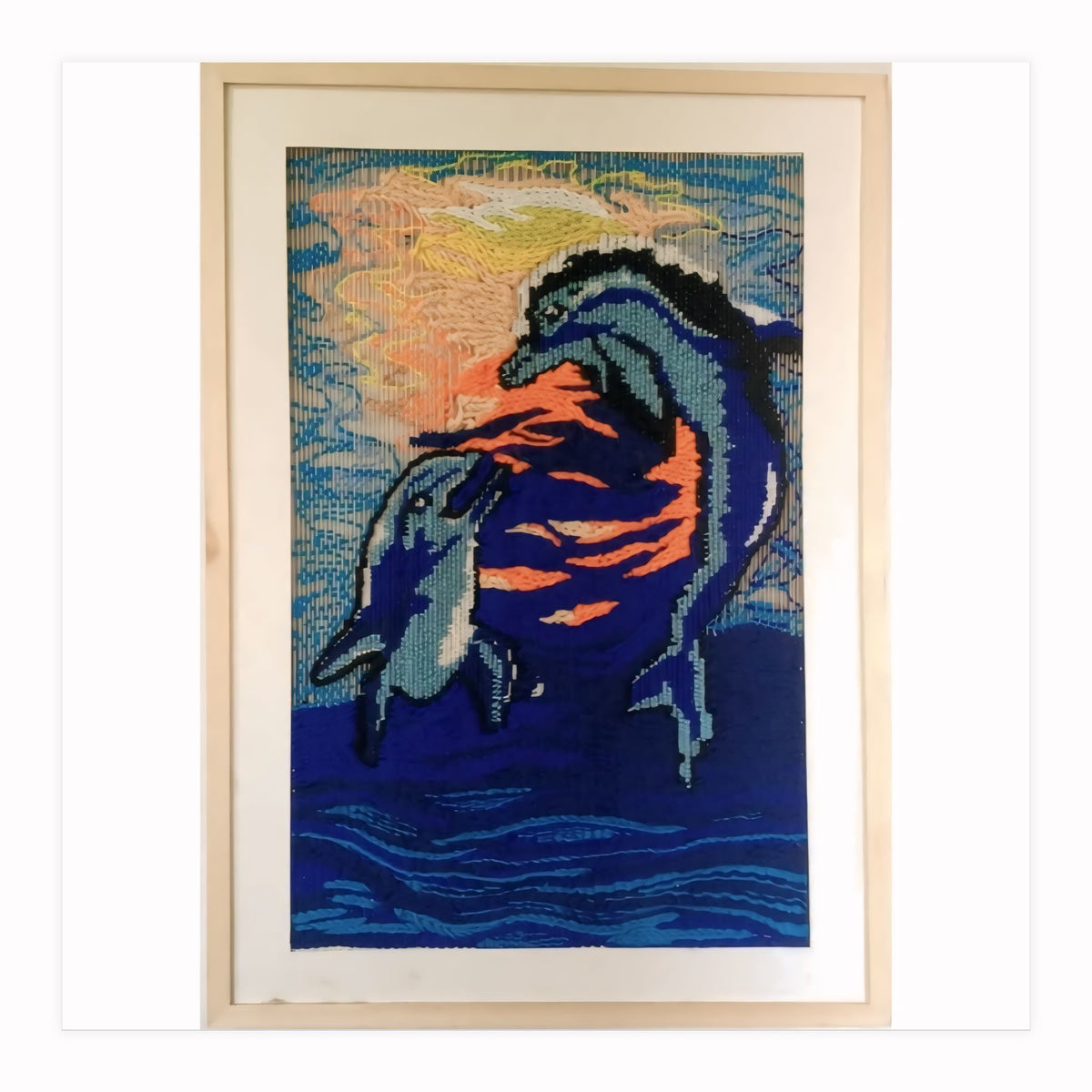 Sunset Dolphins (Print Only)