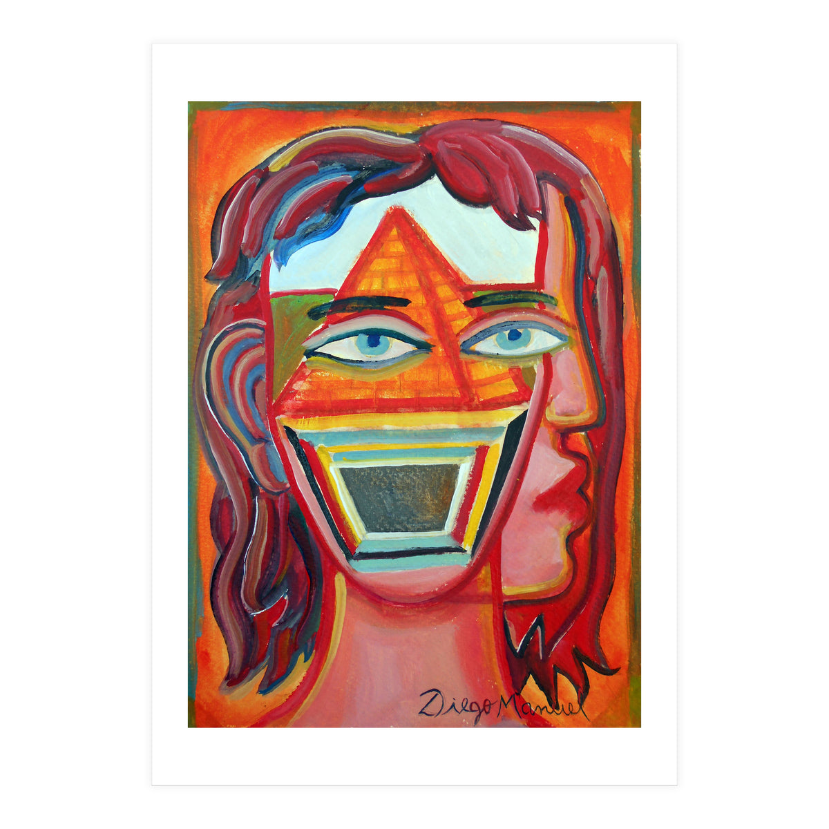 Cabeza De Mujer 11 (Print Only)