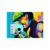 Angus Young Rock Singer Pop Art WPAP (Print Only) thumbnail