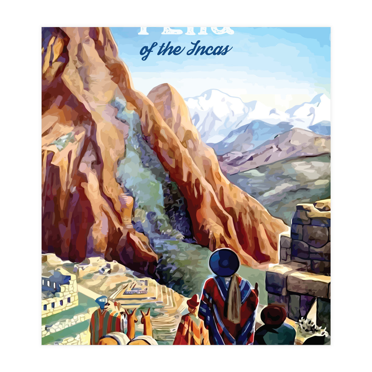 Peru Of The Incas (Print Only)
