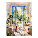 Matisse Inspired Family Room (Print Only) thumbnail