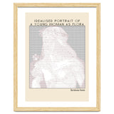 Idealised Portrait of a Young Woman as Flora – Bartolomeo Veneto (ascii art) thumbnail