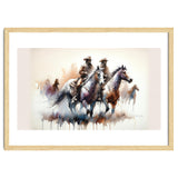 Cowboy Riders On Horses thumbnail