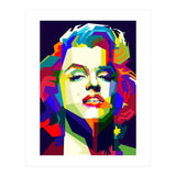 Marilyn Monroe Hollywood Icon Pop Art WPAP (Print Only) thumbnail
