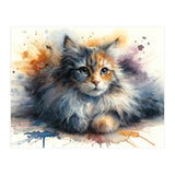 Whimsical Kitten Splash (Print Only) thumbnail