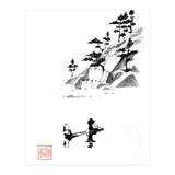 Fishing At The Fall (Print Only) thumbnail