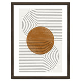 BROWN MINIMALIST MOON thumbnail