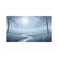 Moonlight Meadow Serenade (Print Only)