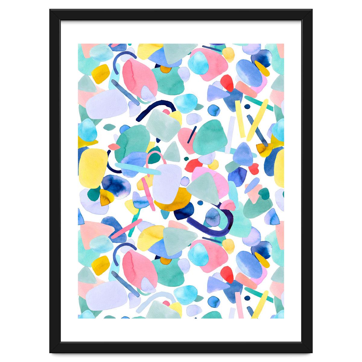 Abstract Geometric Modern Shapes