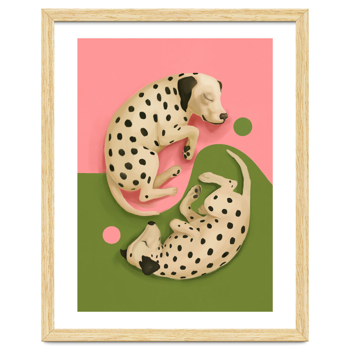 Yin And Yang Dalmatians