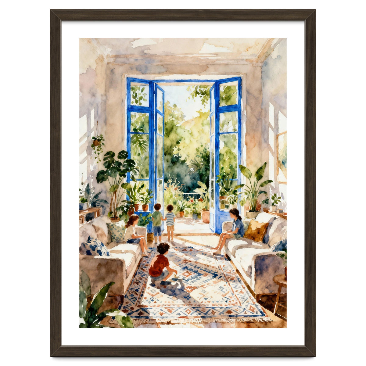Matisse Inspired Family Room