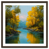 Serene Autumn River Landscape thumbnail