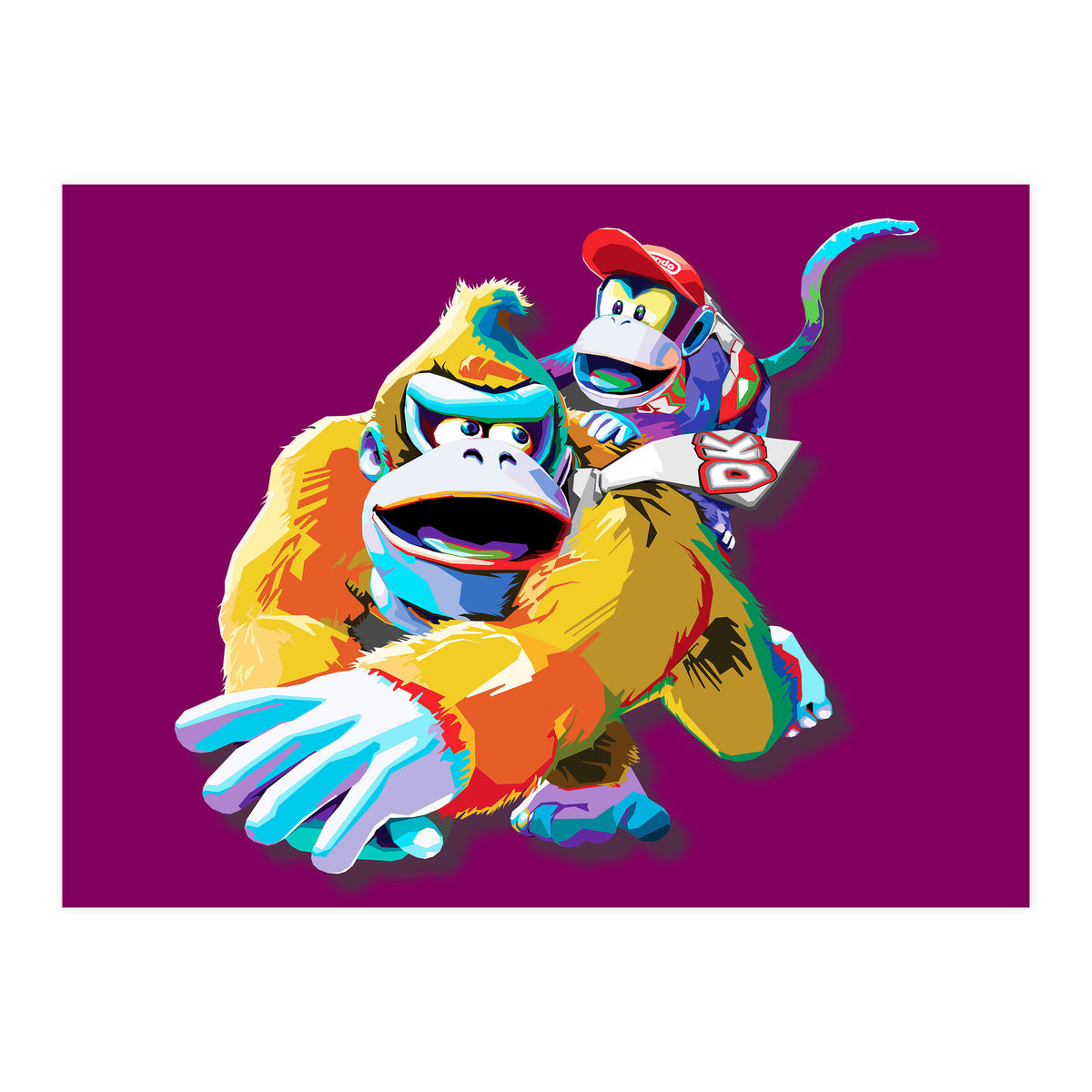 Don Key Kong Retro Pop Art (Print Only)