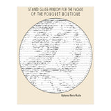Stained Glass Window (ascii Art) (Print Only) thumbnail
