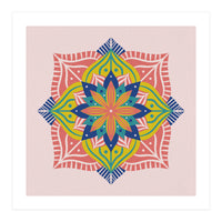 Colorful abstract mandala (Print Only)