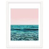 Ocean Love | Sea Beach Sand Waves Photography | Blush Nature Scenic Travel Island Digital thumbnail