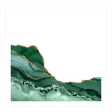 Emerald & Gold Agate Texture 07 (Print Only) thumbnail
