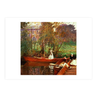 John Singer Sargent / 'The Boating Party', 1889, Oil on canvas, 88 x 92 cm. (Print Only)