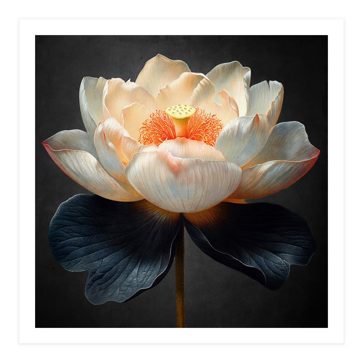 Lotus Cultivar | Midnight Skirt (Print Only)