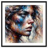 Intense Abstract Side Portrait thumbnail