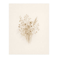 Minimalist Japandi Textures in Warm (Print Only)