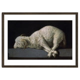 Agnus Dei - ca.1635-40 - oil on canvas - 37,3 x 62 cm - Spanish Baroque - NP 7293. thumbnail